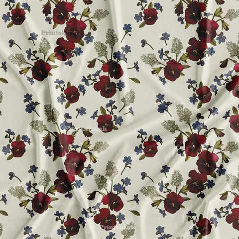 Floral Printed Fabric