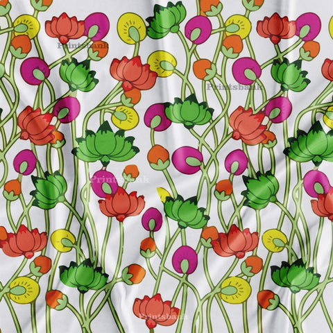 Wholesale Pichwai Printed Fabric Cloth