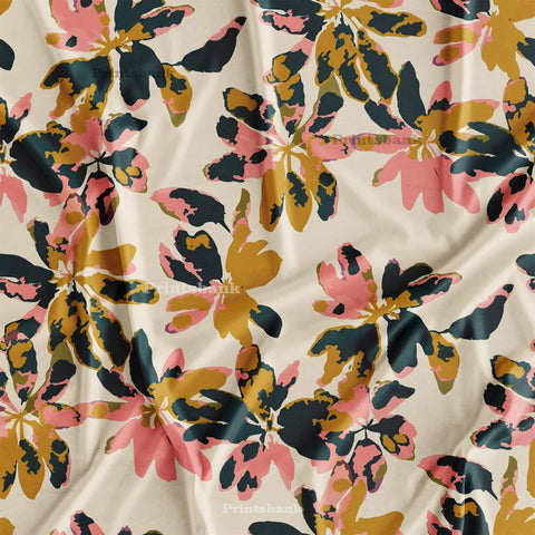 Designer Floral Digital Printed Fabric Wholesale Online