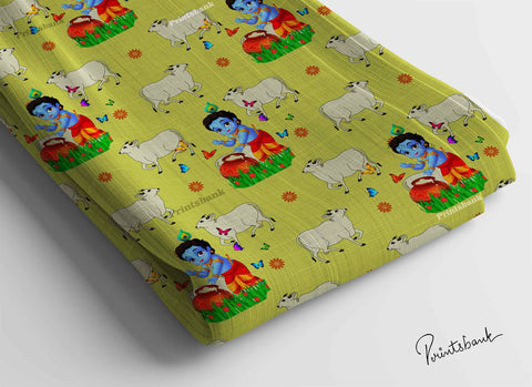 Krishna Janmashtami Special Latest Fabric Multipurpose fabric