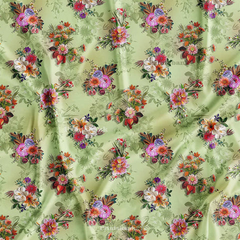 Floral Printed Fabric