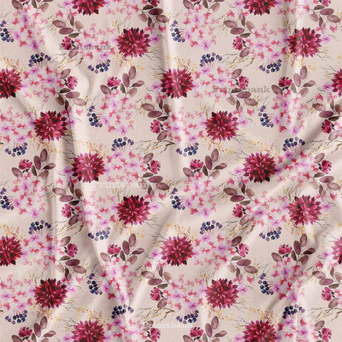 Floral Printed Fabric