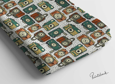 Sale! Quirky funky Cotton fabric Cloth