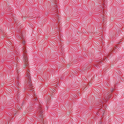 Floral Printed Fabric