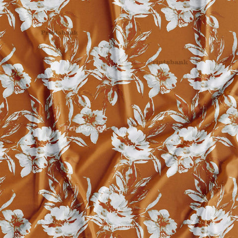 Floral Digital Printed Fabric Manufacture India in Surat