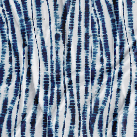 Dark Tie & Dye Abstract Digital Printed Fabric For Boutique Material Online 6