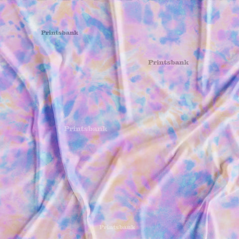 Dark Tie & Dye Abstract Digital Printed Fabric For Boutique Material Online 7