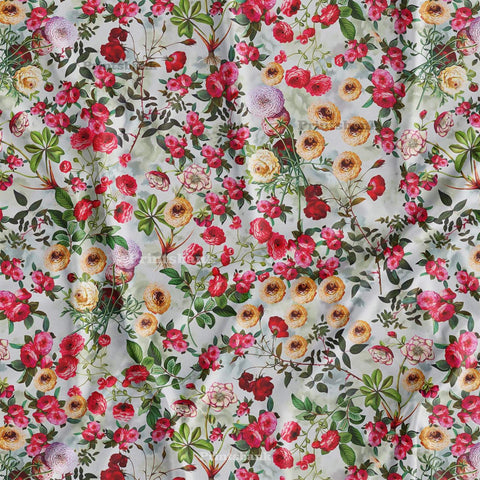 Floral Printed Fabric