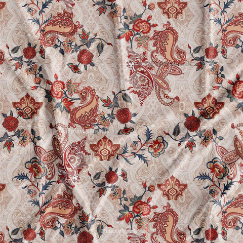 Vintage Floral leaf Fabric Wholesale