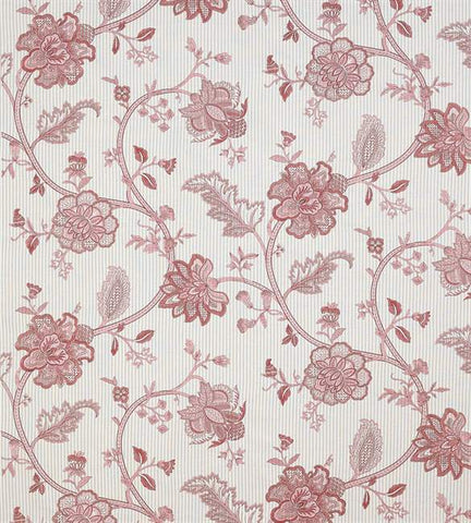 Vintage Floral Jaal Digital Printed Fabric Material