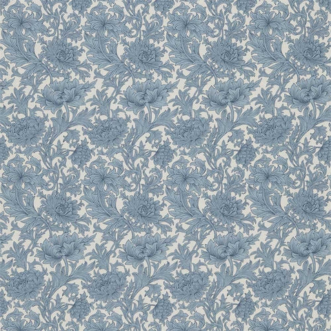 Gray Floral Jaal Digital Printed Fabric Material