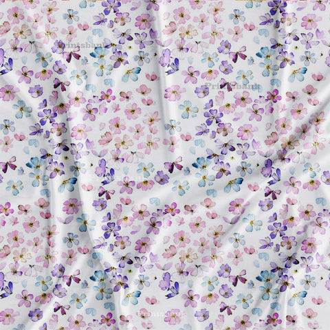 Blossom Multi Flower Printed Floral Fabrics Online