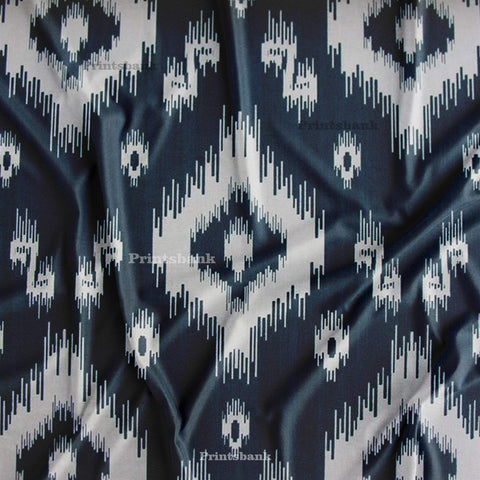 Classy Ikat Print Printed Fabric