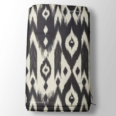 Premium Digital Ikat Print Fabric