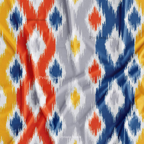 IKAT PRINT FABRIC