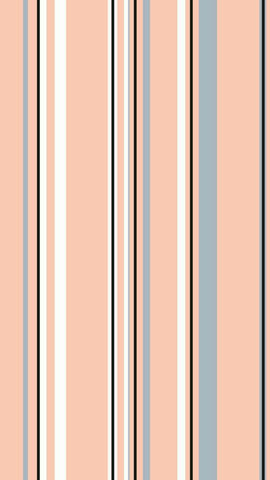 Pink Peach Gray Stripe Printed Fabric Material