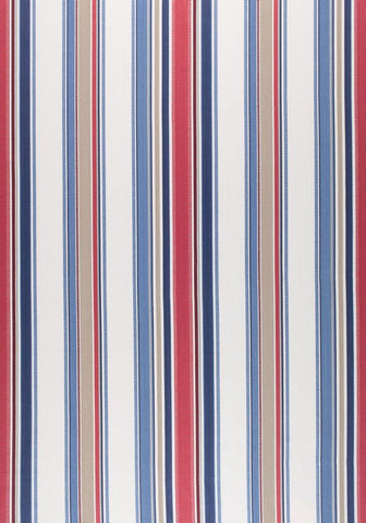 Multi color Stripe Printed Fabric Material